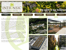 Tablet Screenshot of intrinsiclandscaping.com